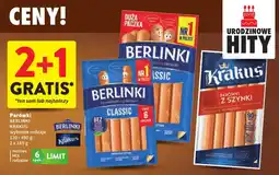 Intermarche Berlinki Parowki Krakus oferta