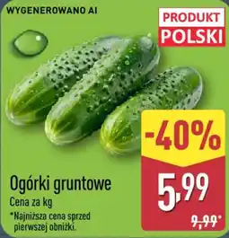 ALDI Ogórki gruntowe oferta