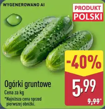 ALDI Ogórki gruntowe oferta