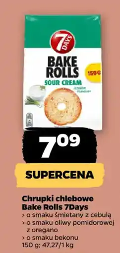 Netto Chrupki chlebowe Bake Rolls 7Days oferta