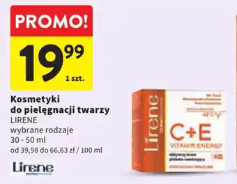 Kosmetyki do pielęgnacji twarzy Lirene
