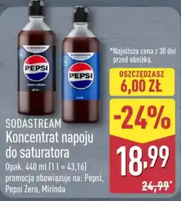ALDI Sodastream Koncentrat napoju do saturatora oferta