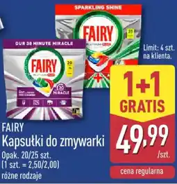 ALDI FAIRY Kapsułki do zmywarki oferta