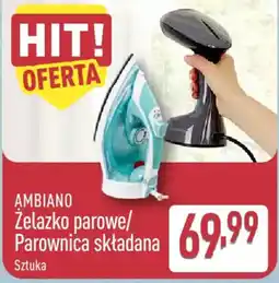 ALDI Ambiano Żelazko parowe/Parownica składana oferta