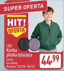 ALDI L&D Kurtka pilotka dziecięca oferta