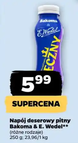 Netto Napój deserowy pitny Bakoma & E. Wedel** oferta