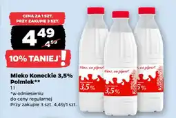 Netto Mleko Koneckie Polmlek oferta