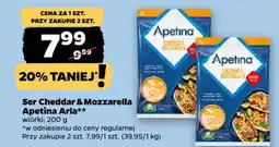 Netto Ser Cheddar & Mozzarella Apetina Arla** oferta