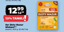 Netto Ser Złoty Mazur Mlekpolski oferta