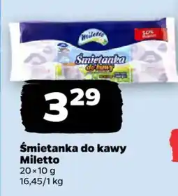 Netto Śmietanka do kawy Miletto oferta
