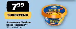 Netto Sos serowy Cheddar Soser Hochland oferta