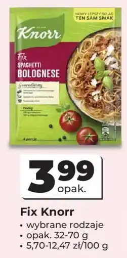 Odido Fix Knorr Spaghetti Bolognese oferta