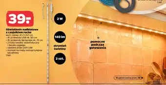 Oświetlenie nadblatowe z czujnikiem ruchu