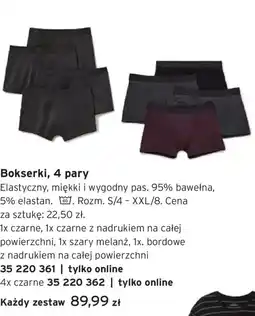 Tchibo Bokserki, 4 pary oferta