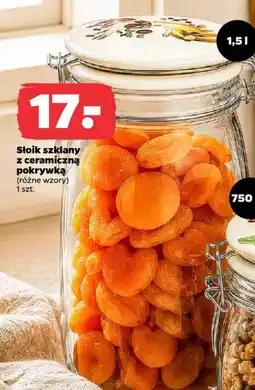 Netto Słoik szklany z ceramiczną pokrywką oferta