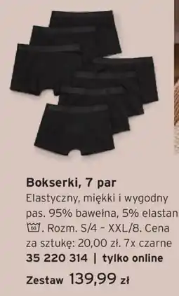Tchibo Bokserki, 7 par oferta