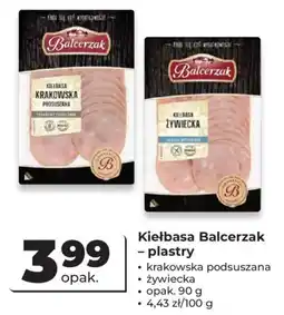 Odido Kiełbasa Balcerzak - plastry oferta
