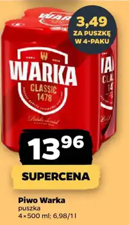 Netto Piwo Warka Classic 1478 oferta