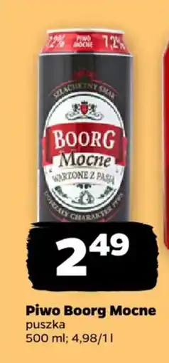 Netto Piwo Boorg Mocne oferta