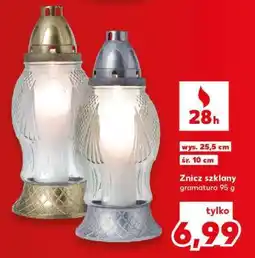 Kaufland Znicz szklany oferta