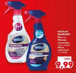 Kaufland SIDOLUX NAGROBKI Płyn lub Mleczko czyszczące oferta