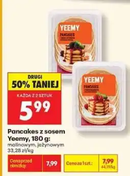 Biedronka Pancakes z sosem Yeemy, 180 g oferta