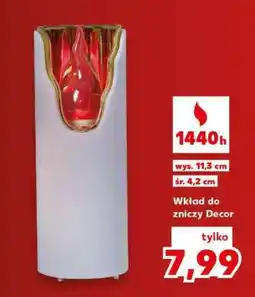 Kaufland Wkład do zniczy Decor oferta