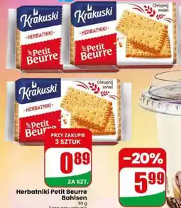Dino Herbatniki Petit Beurre Bahlsen oferta