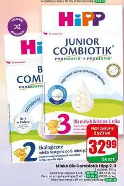 Dino Mleko Bio Combiotik Hipp 2, 3 oferta
