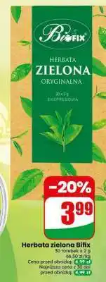 Dino Herbata zielona Bifix oferta
