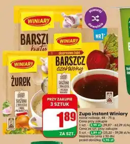 Dino Zupa instant Winiary oferta