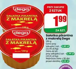 Dino Sałatka pikantna z makrelą Dega oferta
