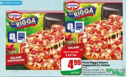 Dino Pizza Rigga Salami Pepperoni Dr. Oetker oferta