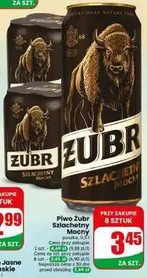 Dino Piwo Żubr Szlachetny Mocny oferta