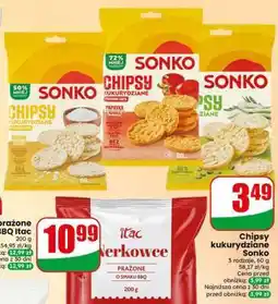 Dino Chipsy kukurydziane Sonko oferta
