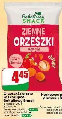 Dino Orzeszki ziemne w skorupce Bakaliowy Snack oferta