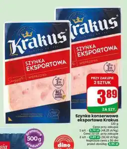 Dino Szynka konserwowa eksportowa KRAKUS oferta