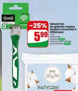 Dino Maszynka do golenia męska Quattro Essential 4 Wilkinson oferta