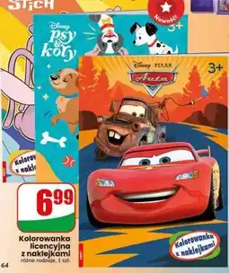 Dino Kolorowanka licencyjna z naklejkami oferta