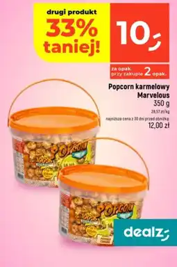 Dealz Popcorn karmelowy Marvelous oferta