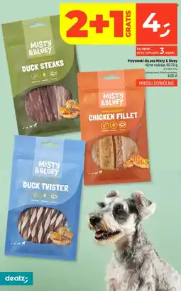 Dealz Przysmaki dla psa Misty & Bluey oferta