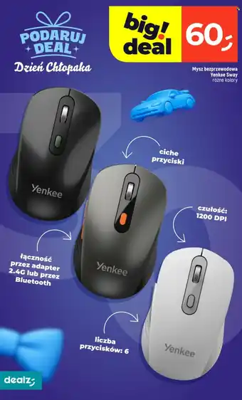Mysz bezprzewodowa Yenkee Sway