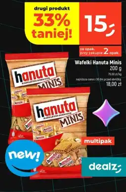 Dealz Wafelki Hanuta Minis oferta