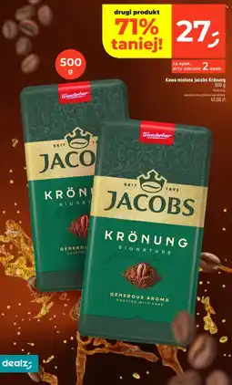 Dealz Kawa mielona Jacobs Krönung oferta