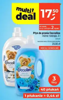 Dealz Płyn do prania Coccolino oferta