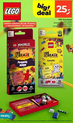 Dealz Lego karty wyzwań oferta