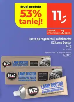 Dealz Pasta do regeneracji reflektorów K2 Lamp Doctor oferta
