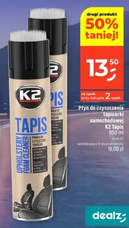 Dealz K2 Tapis Płyn do czyszczenia tapicerki samochodowej oferta