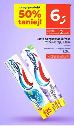 Dealz Pasta do zębów Aquafresh oferta