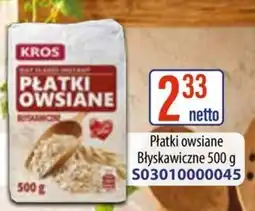 AT Płatki owsiane Błyskawiczne oferta